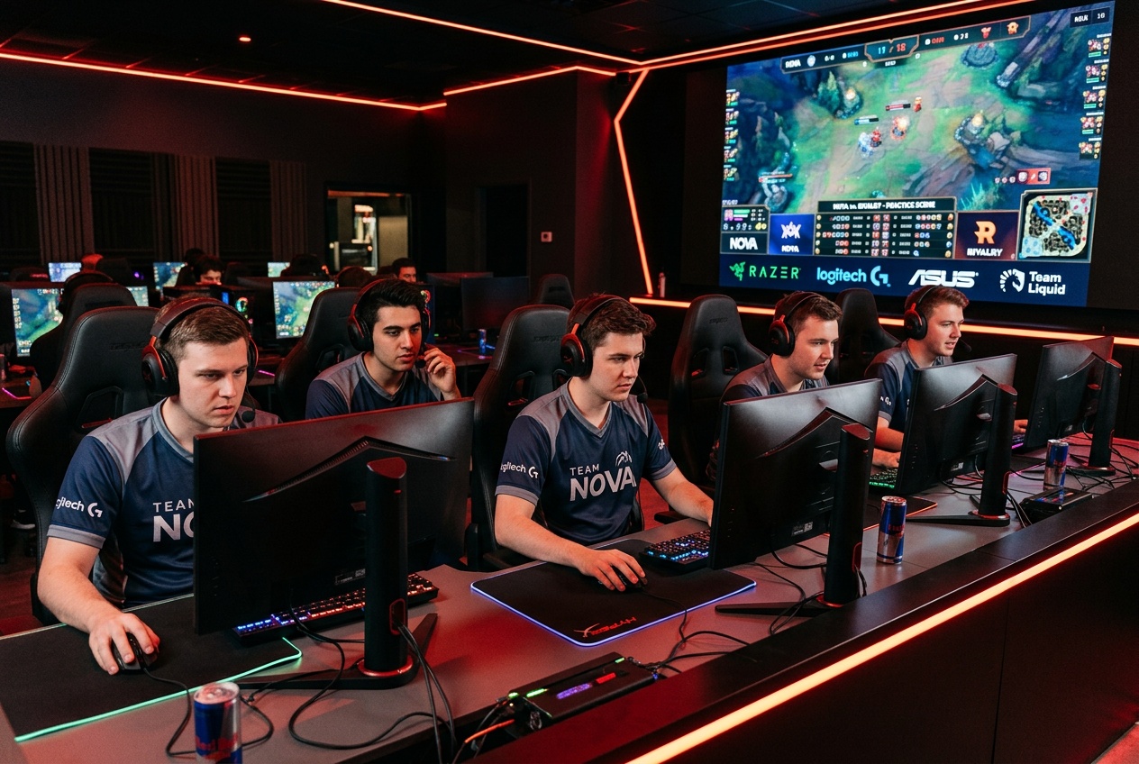 Equipo esports Gaming Cafe Lima