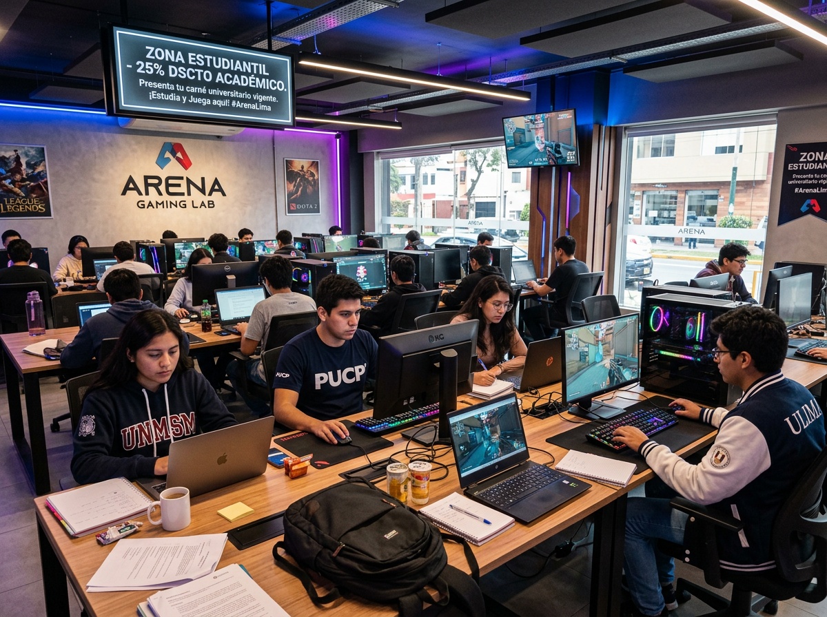 Zona estudiantes gaming Lima